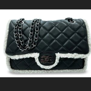 Gilda Paris Black Soft Quilted Studded Messenger Bag/Crossbody NEW!!! 🖤